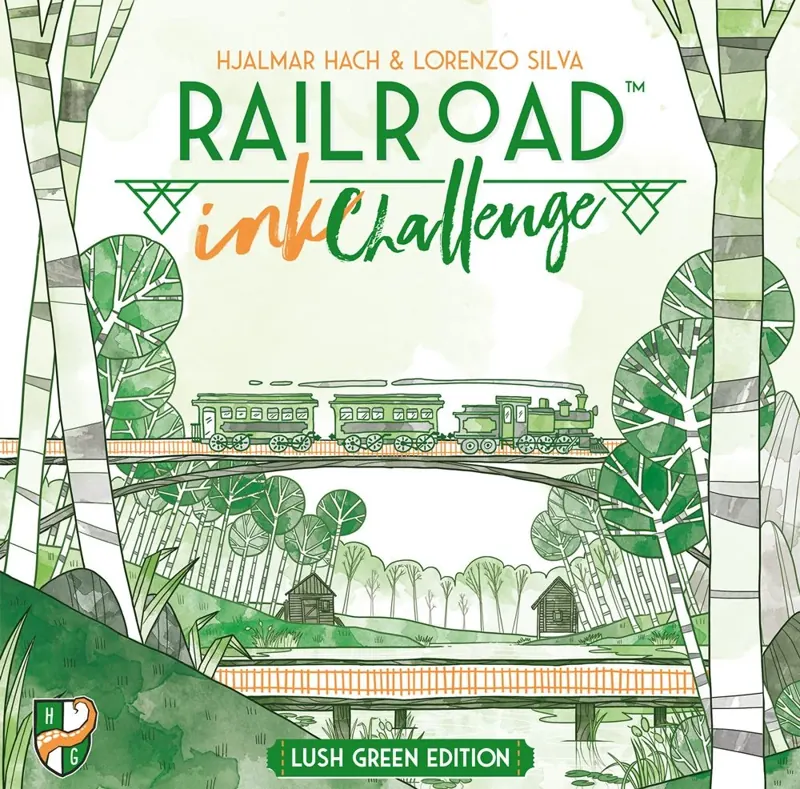 Railroad Ink Challenge: Edition Blattgrün