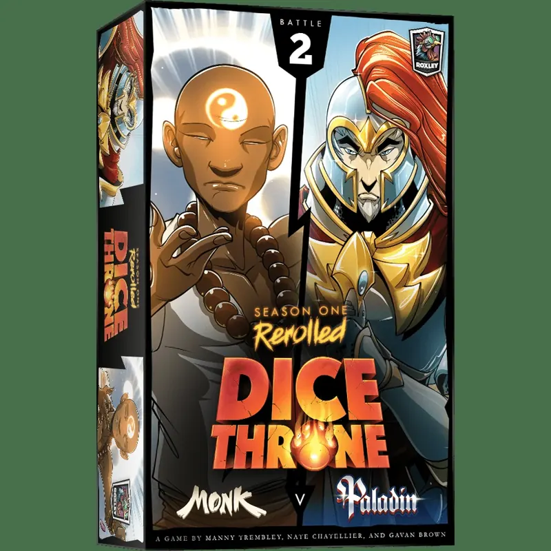 Dice Throne: Season One ReRolled - Monk v. Paladin