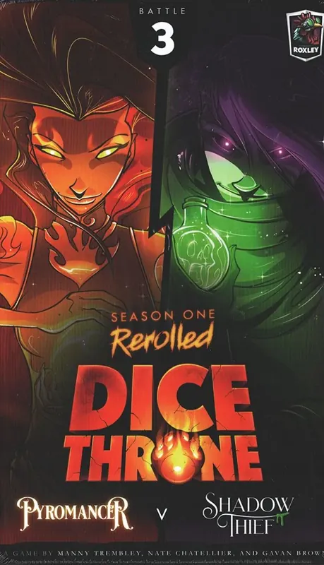 Dice Throne: Season One ReRolled - Pyromancer v. Shadow Thief