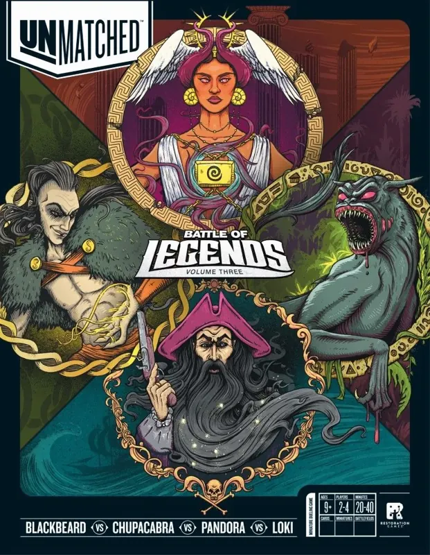 Unmatched: Battle of Legends, Volume Three